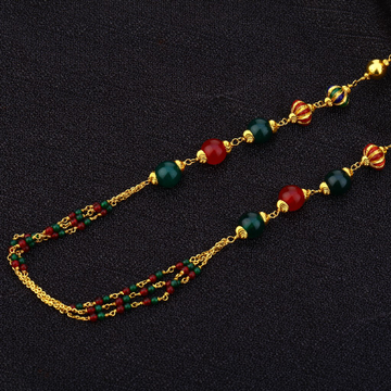 Ladies Daily Wear Designer Colourful Moti ChainMal...