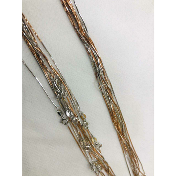 92.5 Sterling Silver 2(Two,Dual) Tone Antique Chai... by 