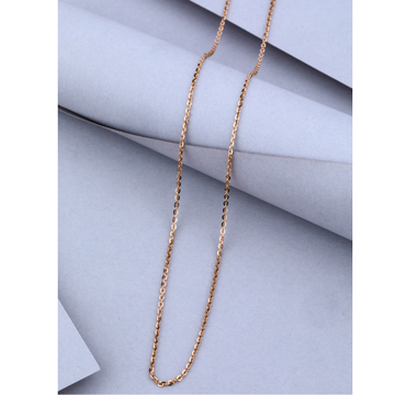 22KT Gold Simple Design Chain 