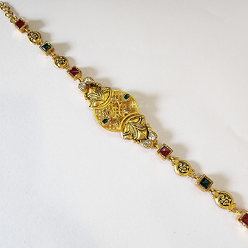 9l6 Gold Antique Jadtar Ladies Bracelet by 