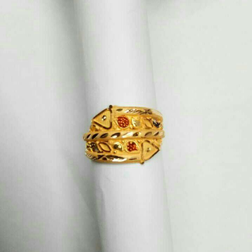 916 Classic Gold Ladies Ring by Samanta Alok Nepal