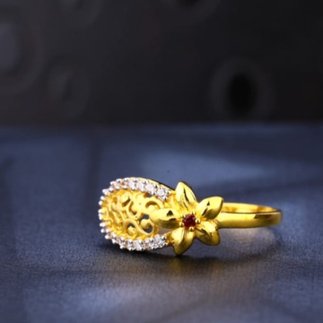 22 carat gold classical ladies rings RH-LR483