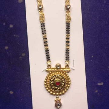 22K(916)Gold Ladies Antique Mangalsutra by Sneh Ornaments