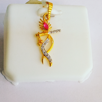 Gold  krishna pendants by 