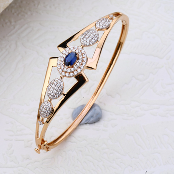 18CT Rose Gold CZ designer Hallmark Bracelet RLKB9...