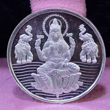 999 Silver Twenty Gram Laxmi Ji Silver Coin