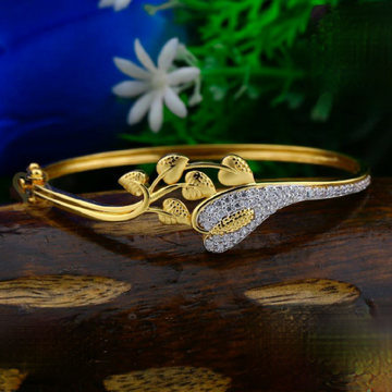 22k gold diamond ladies bracelet by 