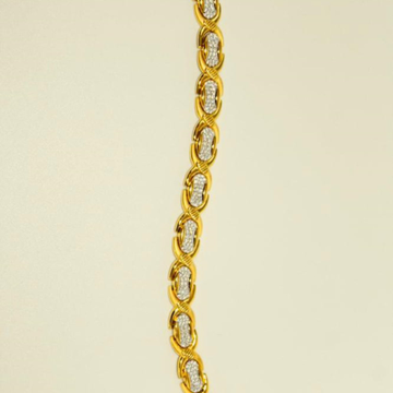 Gold Fine Gents Bracelet by 