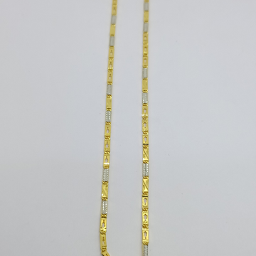 22k nawabi fancy chain by Suvidhi Ornaments