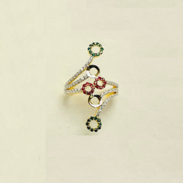 Gold Trendy Women Ring by 