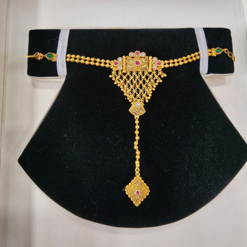 916 Gold Antique Swory Jadtar Hathpocha by 