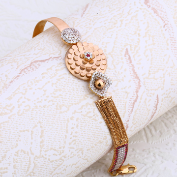 18ct Rose Gold Hallmark Bracelet RLKB152