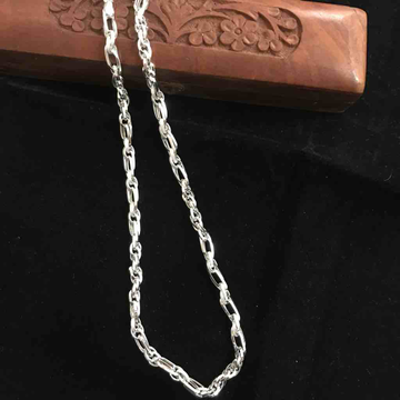 925 silver Indo Italian Hollow chain by Veer Jewels