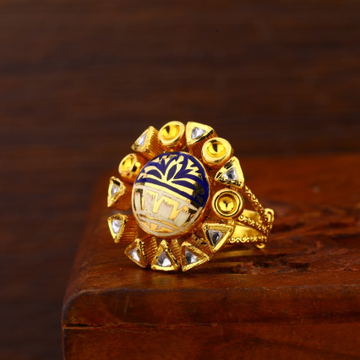 916 Gold Hallmark Antique Ladies Ring LAR147