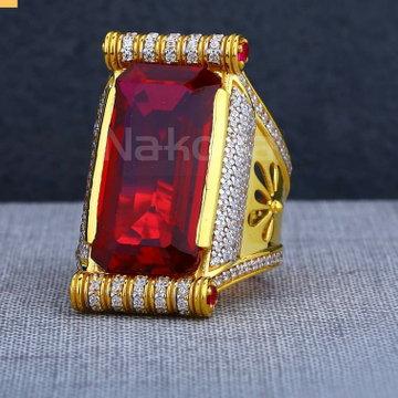 1 GRAM GOLD PLATING GURU DIAMOND RING FOR MEN DESIGN A-109 – Radhe Imitation