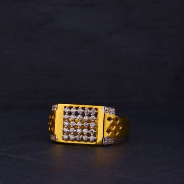 916 Gold Hallmarked Gents Ring by R.B. Ornament