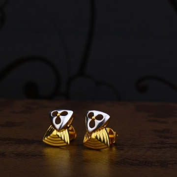 22 carat gold fancy ladies earrings RH-LE521