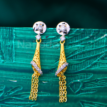 916 Gold Women's Stylish Hallmark Jhummar Earring...