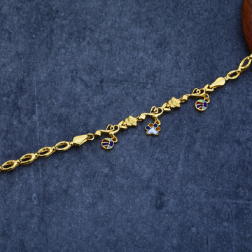 916 Gold Fancy Hallmark Bracelet LPBR02