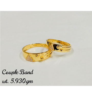 Gold gorgeous couple ring by 