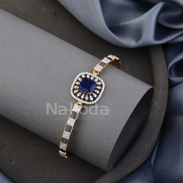 750 Rose Gold Designer Ladies Kada RLKB436