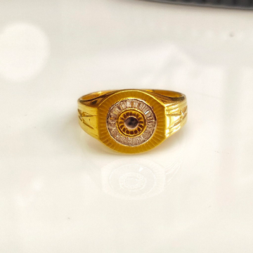22 KT 916 Hallmark Gold Men Ring by Harekrishna Gold