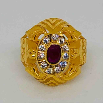 18kt exclusive gents rings by Prakash Jewellers