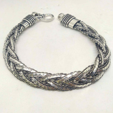 925 Sterling Silver Oxidised Designer Bracelet For... by 