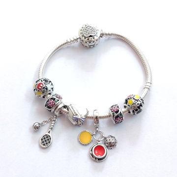 92.5 sterling silver ladies bracelet by Veer Jewels