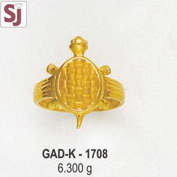 Tortoise Gents Ring Diamond GAD-K-1708