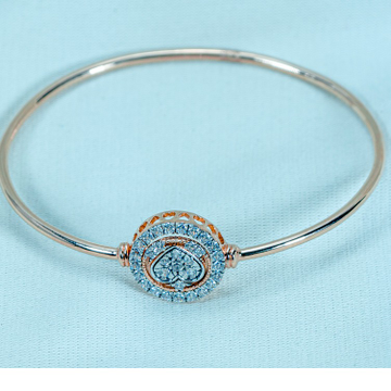 916 gold diamond heart Bracelet lb1-510 by 