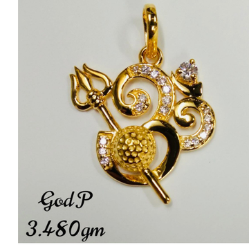Gold elegant pendant by 
