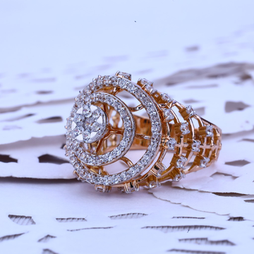 Ladies Rose Gold Engagement Ring-RLR126