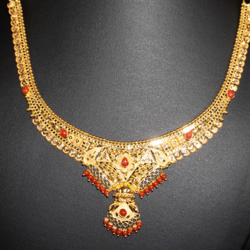 Gold Classic Necklace 64R215