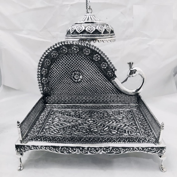 92.5 Pure Silver  Antique Singhasan PO - 141-21 by 