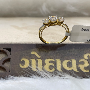 916 / 22k gold girl's fancy ring by Shree Godavari Gold Palace