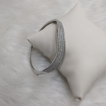 92.5 sterling silver diamond kada by 