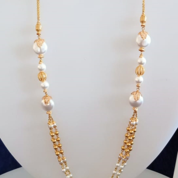 22 KT Gold Fancy Special Occasion Antique Mala CJA... by Celebrity Jewels