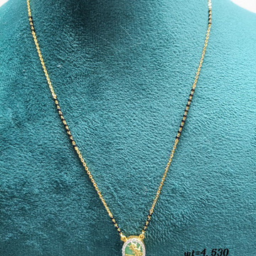 22crt Gold Fancy Mangalsutra by Suvidhi Ornaments