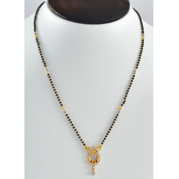 Gold mangalsutra aj-004 | Jewelxy - 147261
