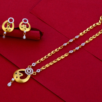 916 Gold Women's Classic Necklace Set  LN126