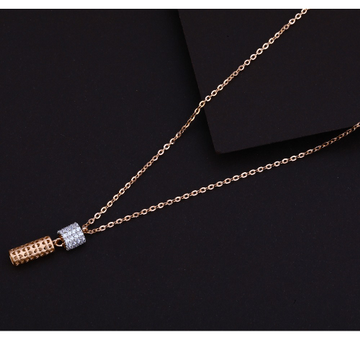 750 Rose Gold Classic Necklace RTM78