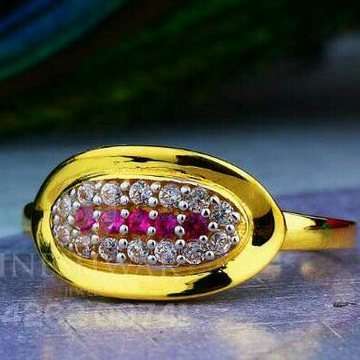 Attractive Color Stone Ladies Ring LRG -0036