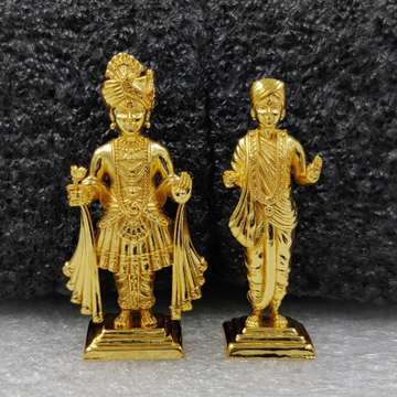 916 Gold Akshar & Purashottam Statue