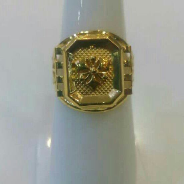  22K / 916 Gold Gents Designer modern Ring by Shubh Gold