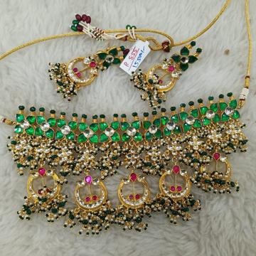 Bridal delicate necklace set#bdns095
