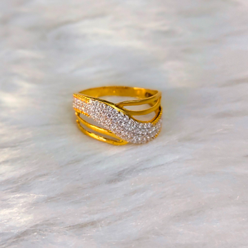 22 carat 916 fancy diamond ring by 