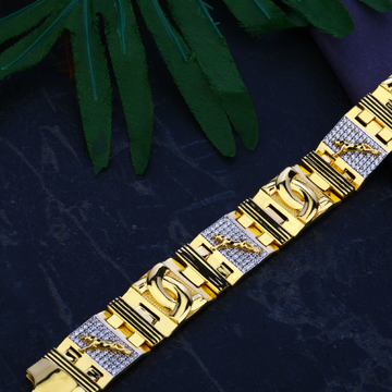 Jaguar Gold Bracelet-MCB40