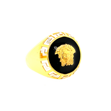 22K gold Big Versace Ring by 