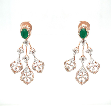 Royale Collection Diamond Chandelier Earrings in 1...